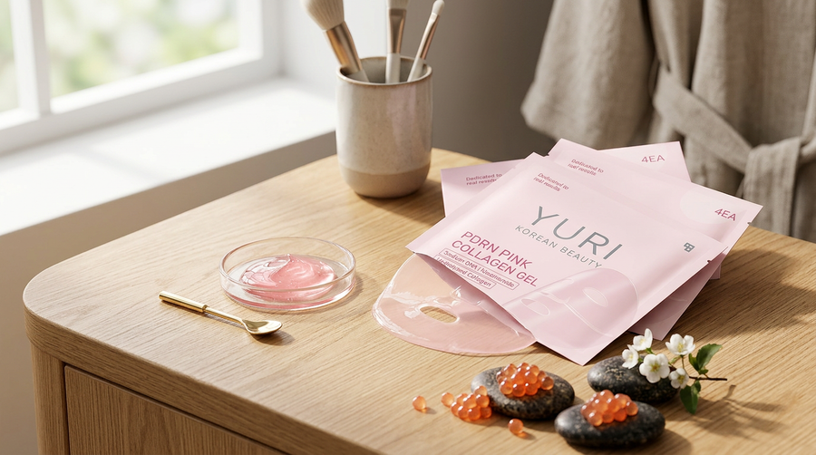 Salmon PDRN Collagen Mask Results: Before and After 4 Weeks