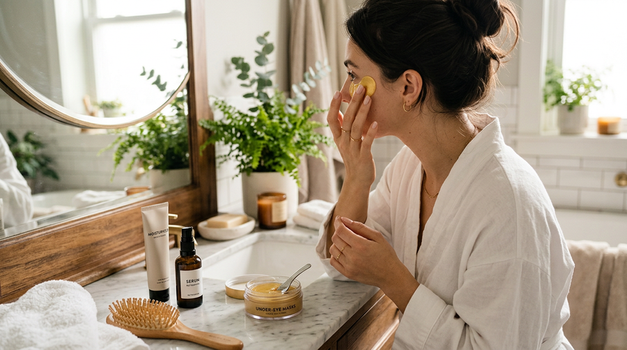 How to Apply Under Eye Mask for Professional Results