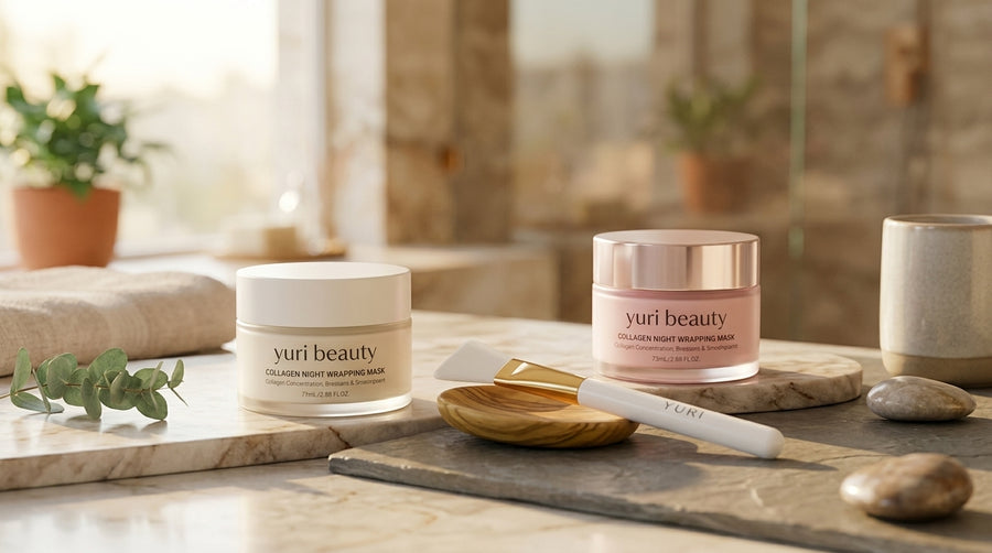 YURI Beauty Versus Competitors and Why Our Collagen Night Wrapping Mask Is Better