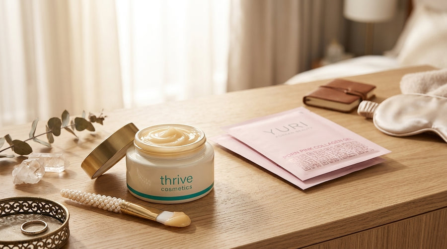 Thrive Cosmetics Overnight Sensation Brightening Sleep Mask Alternatives for Glass Skin