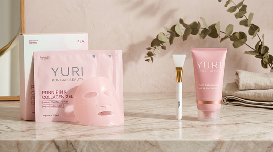 Collagen Night Wrapping Mask vs Salmon PDRN Collagen Mask Yuri Beauty Review
